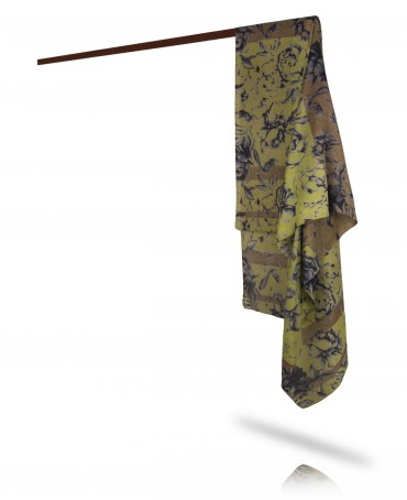 Палантин Женский SN40-FLEUR/CITRON